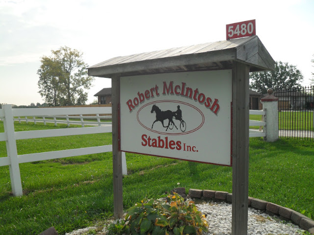 Stable sign for Bob McIntosh