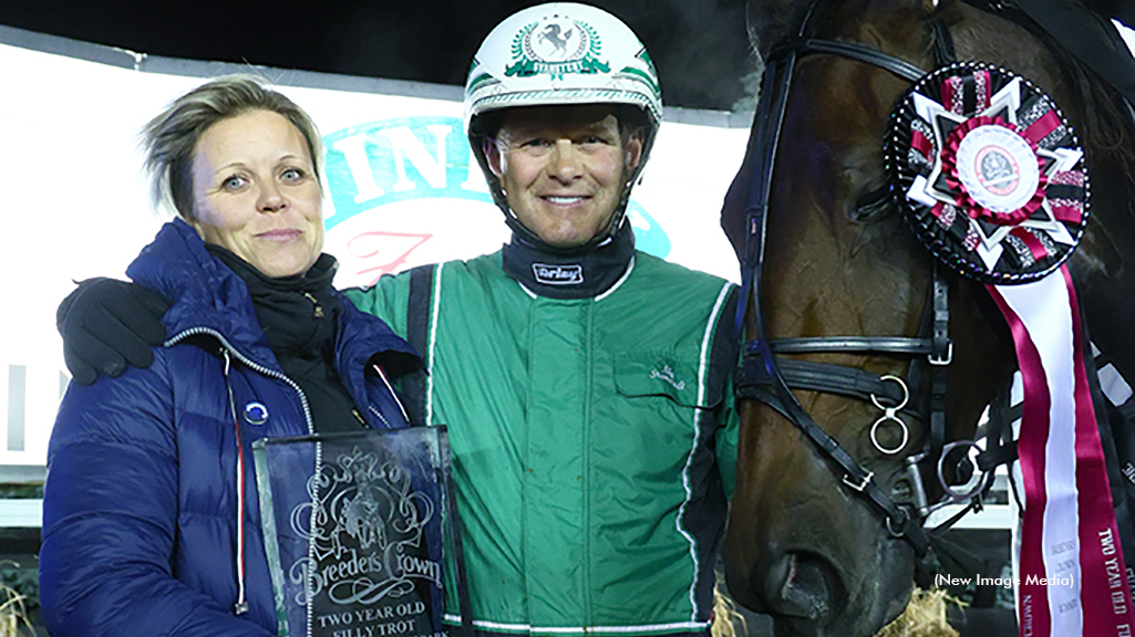 The connections of Breeders Crown champion Special Way