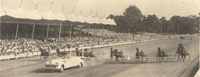 Start of the 1946 Hambletonian