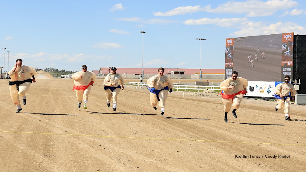 Sumo Suit Dash at Century Downs
