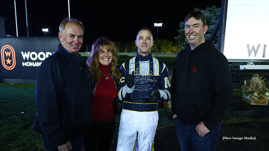 The connections of Breeders Crown champion Sylvia Hanover