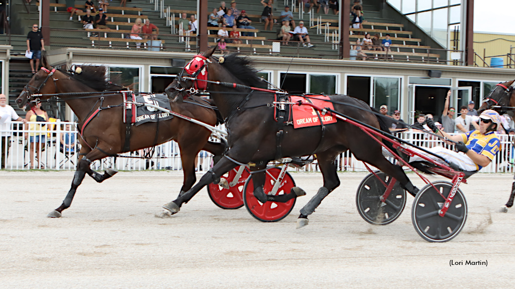 Toss Of The Dice wins the 2026 Dream Of Glory Trot