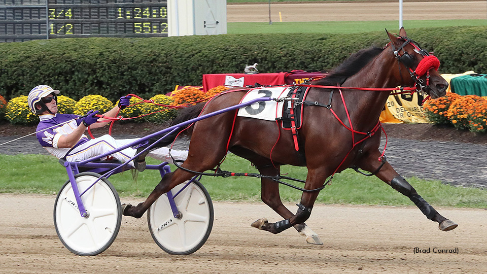Valley Of Fear winning at Delaware County Fair