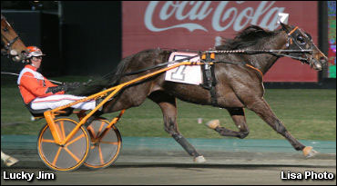 Lucky Jim Jogs In Return Race