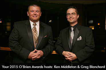 2015 O'Briens Hosts Announced