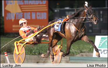 Lucky 10 For Lucky Jim In Cutler; Graduate To Shark Gesture