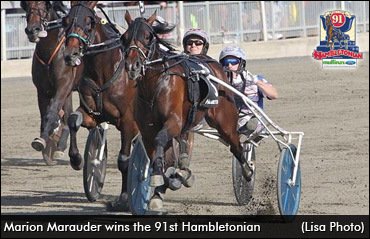 Keeling On Hambletonian Victory