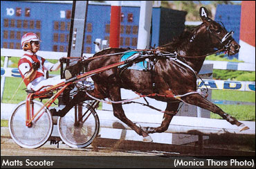 Matts Scooter Pensioned