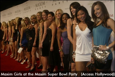 Maxim Brings Party To Horse Racing