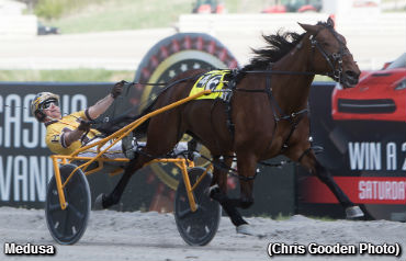 Medusa Turns Foes To Stone