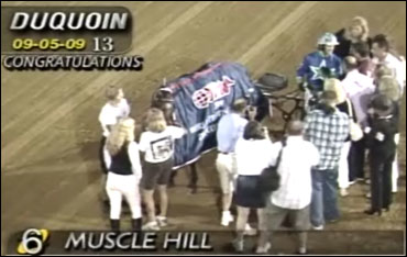 Muscle Hill Wins World Trotting Derby