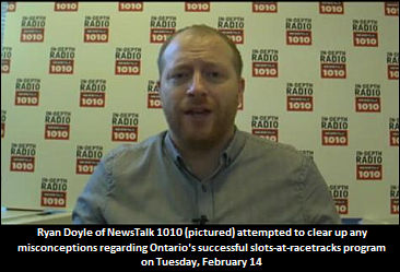 Radio Host Addresses Slots-At-Racetracks Misconceptions