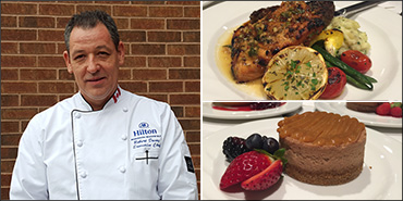 Hilton’s Chef Preps For O’Briens