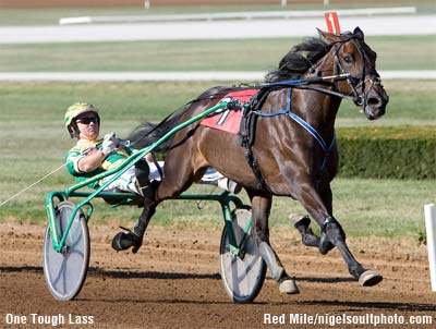 One Tough Lass Tops Friday's Mixed Session