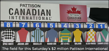 Canada's Richest Horse Race Saturday