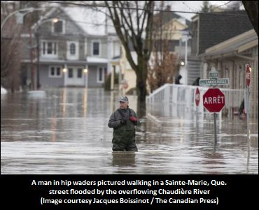 Horsemen Survive Quebec's Floods
