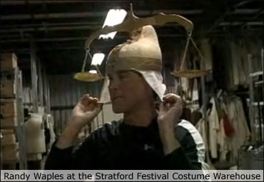 Waples Dresses Up And Talks Shop