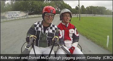 Watch Rick Mercer At The Track