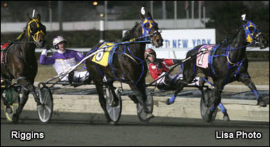 Riggins Rolls To Aquarius Win