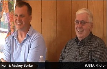 Burke On First Gold Cup & Saucer