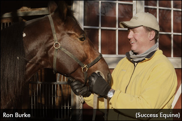 Burke First Trainer To $150 Million