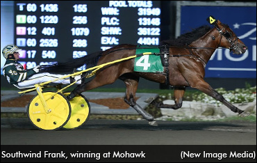 Southwind Frank Retired, To Stud