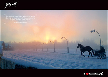 Spirit Of The Horse March Poster