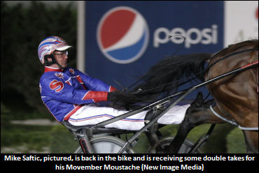 Saftic Back In Action; Rockin' The 'Stache