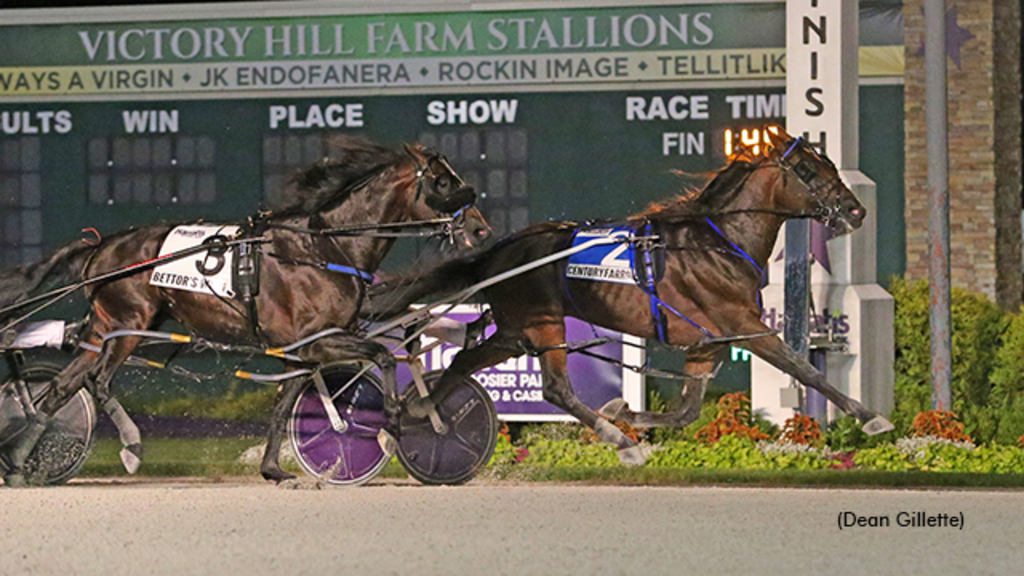 Century Farroh winning at Hoosier Park