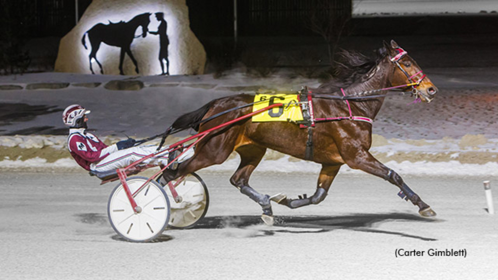 Power And Grace winning at The Raceway