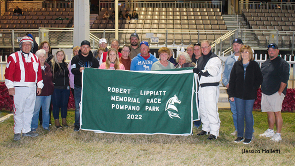 A winner's circle tribute to the late Robert Lippiatt