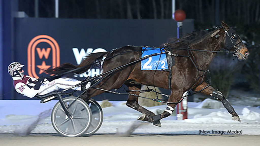 Wheels On Fire winning at Woodbine Mohawk Park