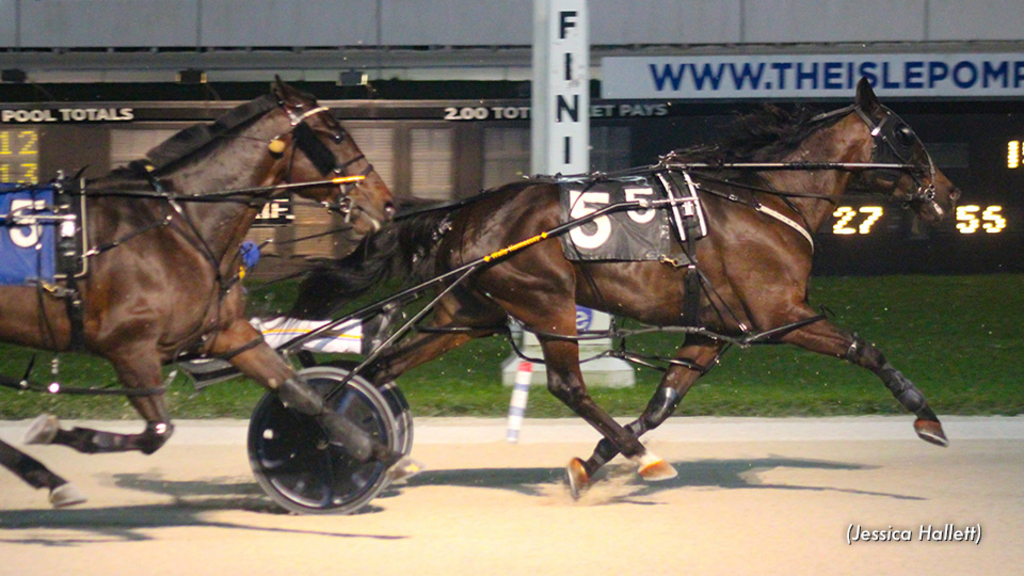 Prairie Panther, winning at Pompano Park