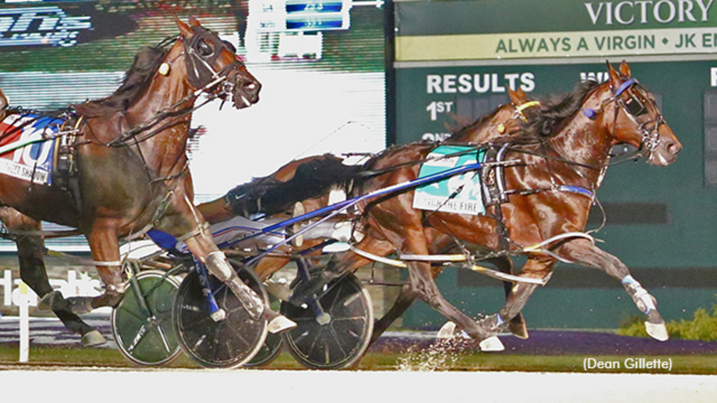 Catch The Fire winning at Hoosier Park