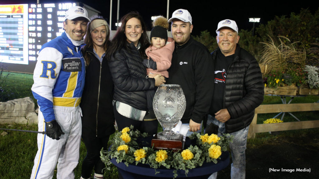 Fashion Frenzie Ontario Sires Stakes trophy