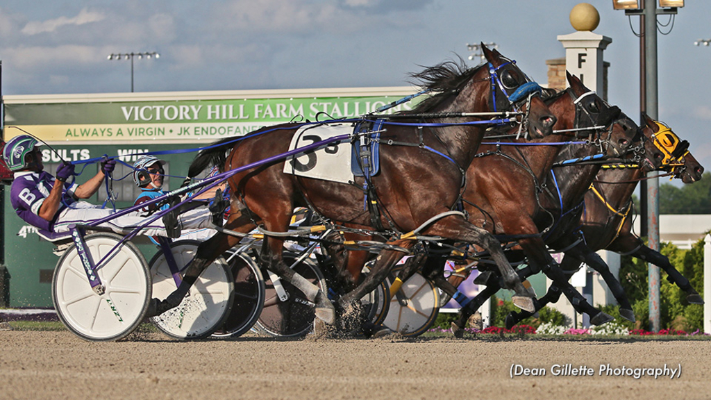 A blanket finish at Harrah's Hoosier Park