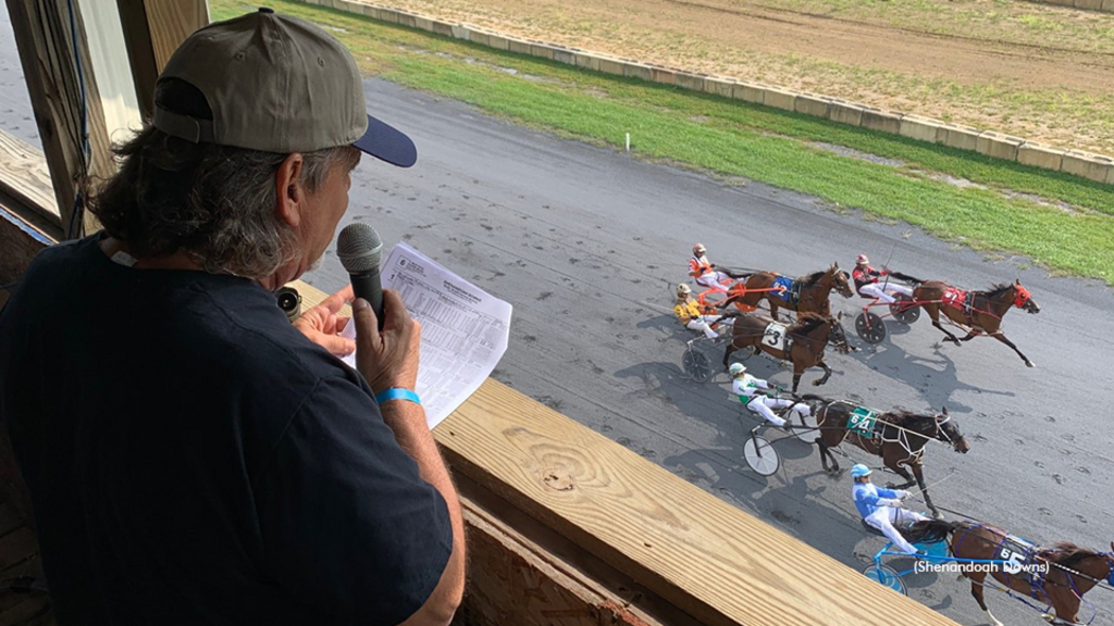 Harness racing at Shenandoah Downs