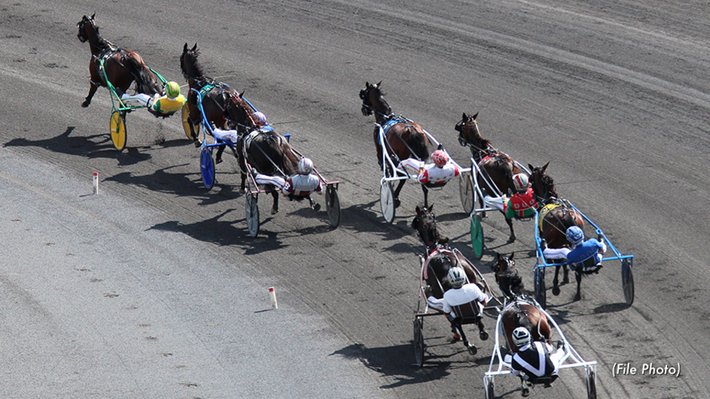 Racing action from Harrah's Philadelphia