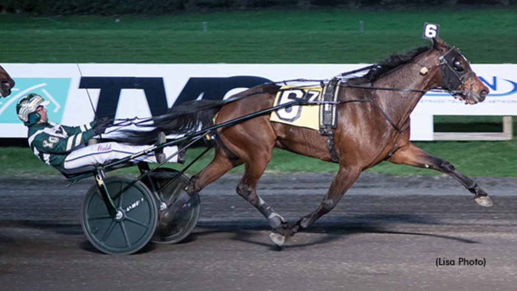 Hillexotic winning at The Meadowlands