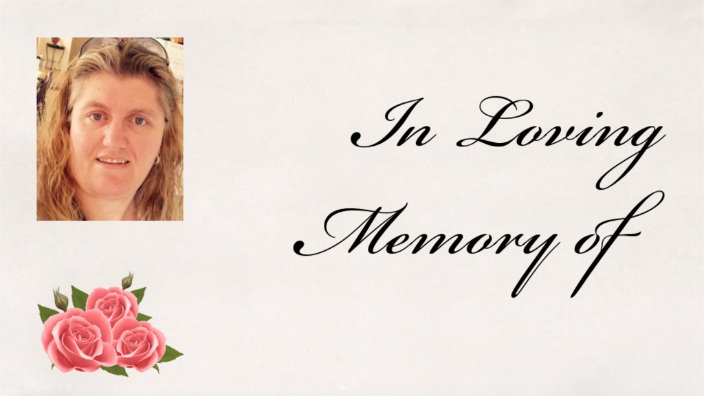 In loving memory of Jennifer Baxter