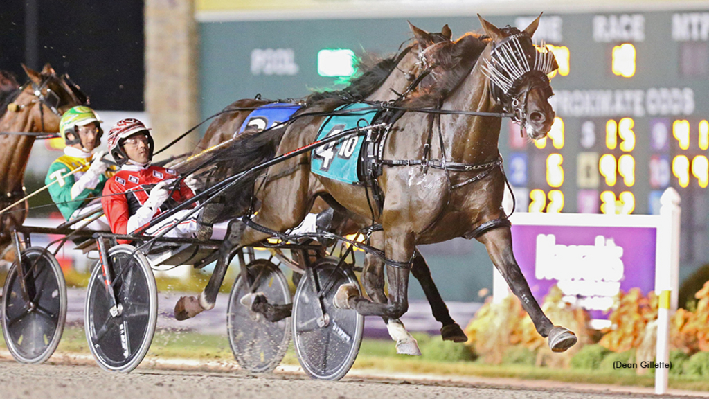 No Lou Zing winning the Jennas Beach Boy at Harrah's Hoosier Park