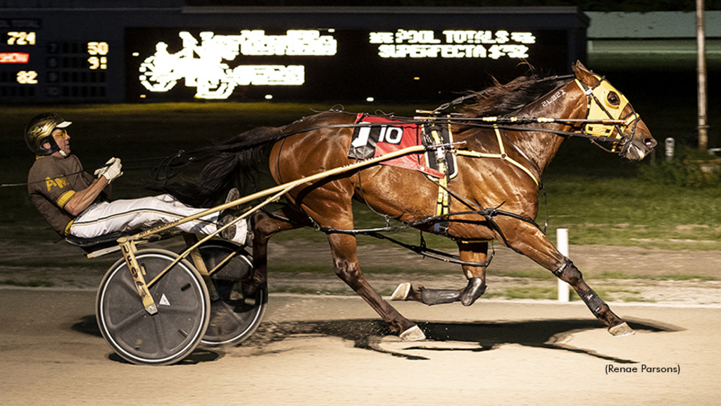 Dontcallmefrancis winning at Northville Downs