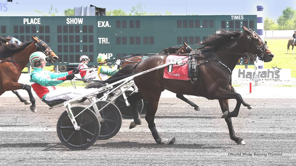 Meladys Monet winning at Harrah's Philadelphia in 2019