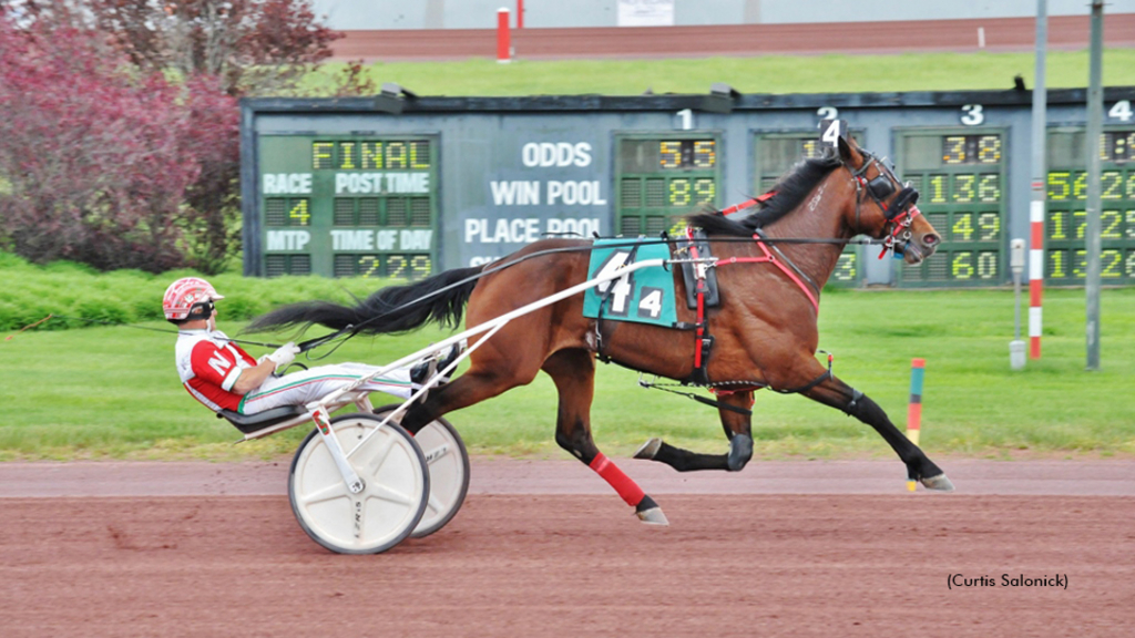 Spy Booth winning at Pocono Downs