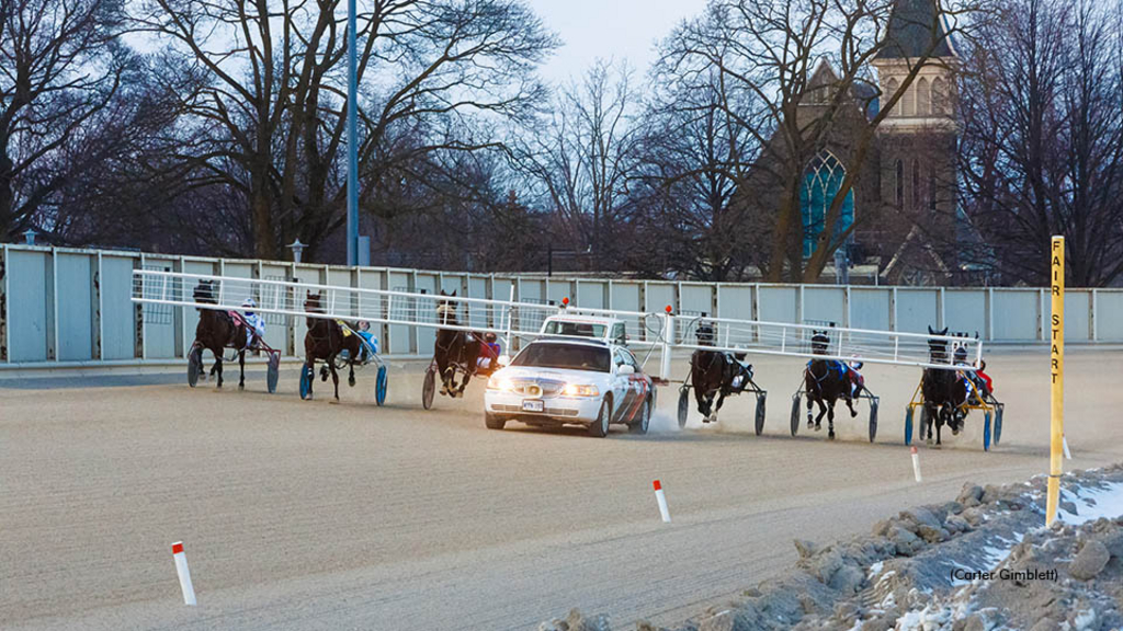 Harness racing at The Raceway at Western Fair District