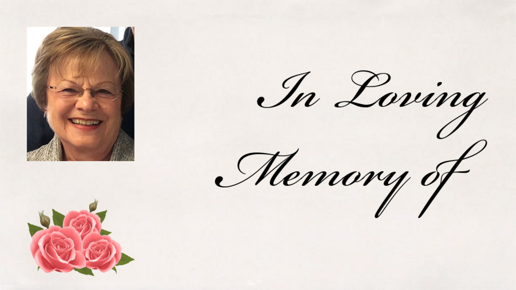 In loving memory of Elizabeth Johnson