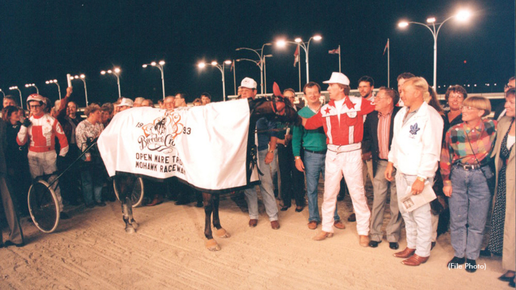 Paul MacDonell with Breeders Crown winner Lifetime Dream