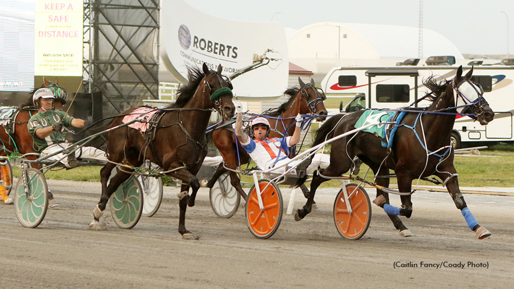 Sunshine Boy winning the Ralph Klein Memorial Stakes