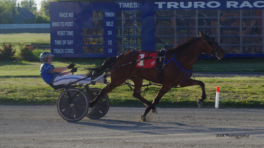 Therealprincess winning at Truro Raceway