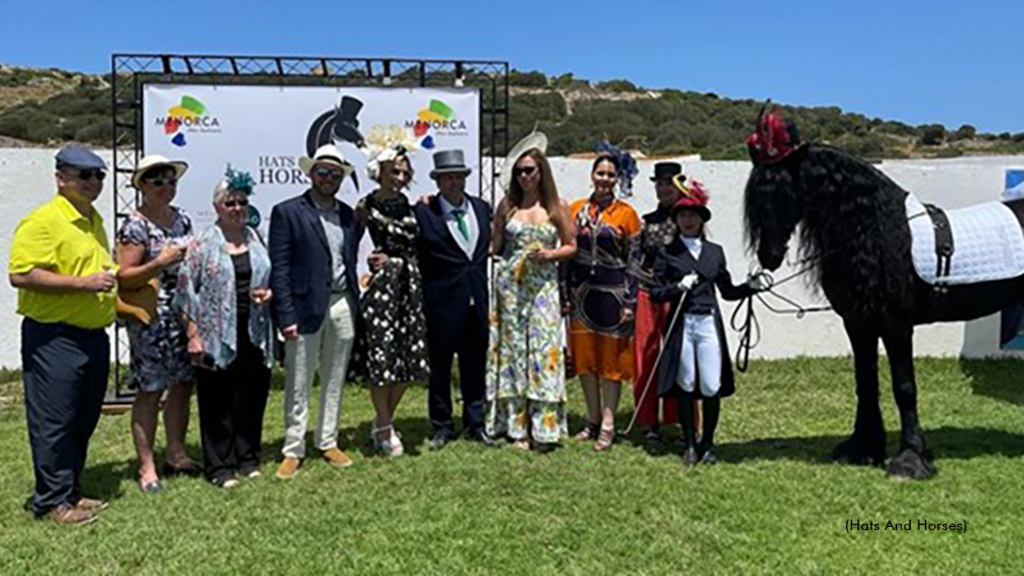 The U.S. delegation at the Hats And Horses event in Spain